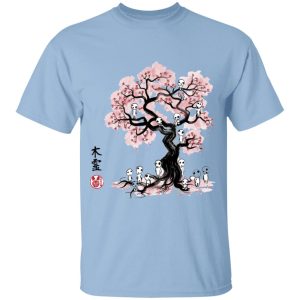 Watch Princess Mononoke - Tree Spirits under the Sakura T Shirt for Kid-Watch Princess Mononoke