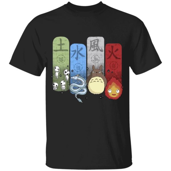 Dai-totoro - Ghibli Elemental T Shirt for Kid-Dai-totoro