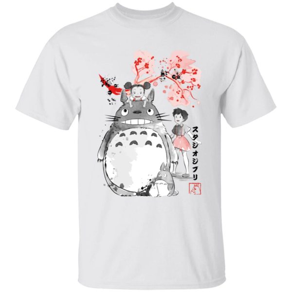 Totoro Meaning - Totoro and the Girls by Sakura T Shirt for Kid-Totoro Meaning