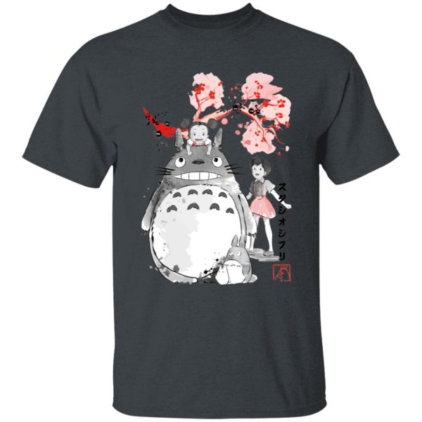 Totoro Meaning - Totoro and the Girls by Sakura T Shirt for Kid-Totoro Meaning