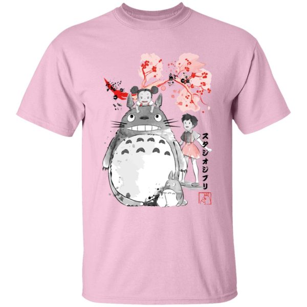 Totoro Meaning - Totoro and the Girls by Sakura T Shirt for Kid-Totoro Meaning