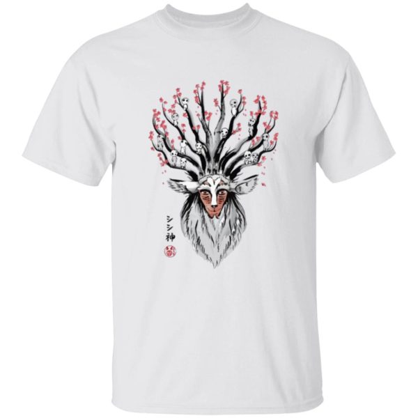 Princess Mononoke-ashitaka - Princess Mononoke – Shishigami and Sakura T Shirt for Kid-Princess Mononoke Ashitaka