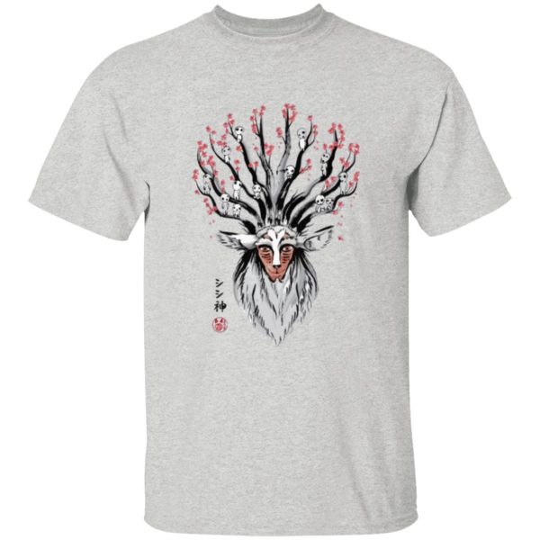 Princess Mononoke-ashitaka - Princess Mononoke – Shishigami and Sakura T Shirt for Kid-Princess Mononoke Ashitaka