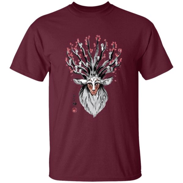 Princess Mononoke-ashitaka - Princess Mononoke – Shishigami and Sakura T Shirt for Kid-Princess Mononoke Ashitaka