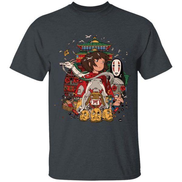 Spirited Away Japanese - Spirited Away – Sen and Friends T Shirt for Kid-Spirited Away Japanese