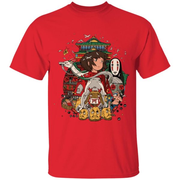 Spirited Away Japanese - Spirited Away – Sen and Friends T Shirt for Kid-Spirited Away Japanese