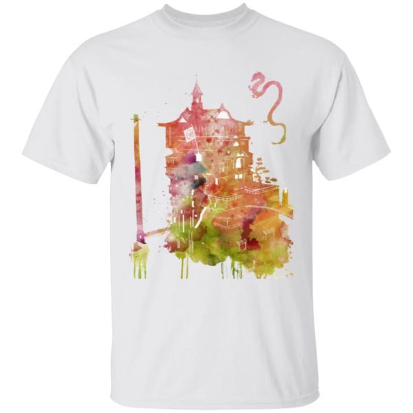 Spirited Away Tattoo - Spirited Away – The Bathhouse Color Cutout T Shirt for Kid-Spirited Away Tattoo