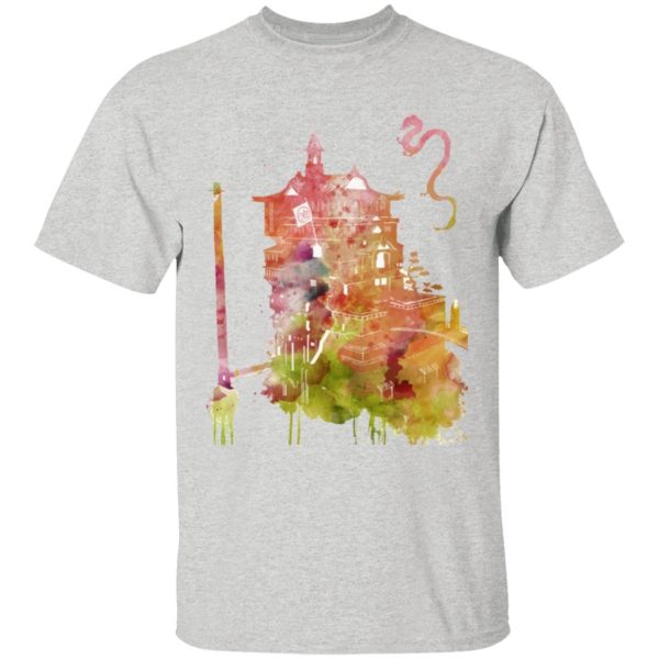 Spirited Away Tattoo - Spirited Away – The Bathhouse Color Cutout T Shirt for Kid-Spirited Away Tattoo