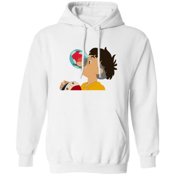 Ponyo Cosplay Ponyo Baby Fish - Ponyo The Kiss Hoodie-Apparel, Hoodie, ponyo, Ponyo Cosplay Ponyo Baby Fish