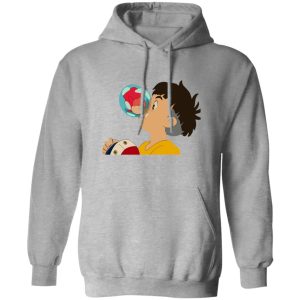 Ponyo Cosplay Ponyo Baby Fish - Ponyo The Kiss Hoodie-Apparel, Hoodie, ponyo, Ponyo Cosplay Ponyo Baby Fish