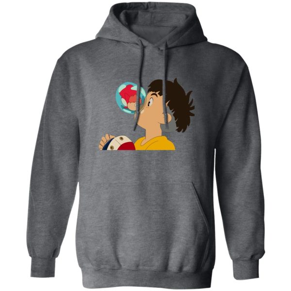 Ponyo Cosplay Ponyo Baby Fish - Ponyo The Kiss Hoodie-Apparel, Hoodie, ponyo, Ponyo Cosplay Ponyo Baby Fish