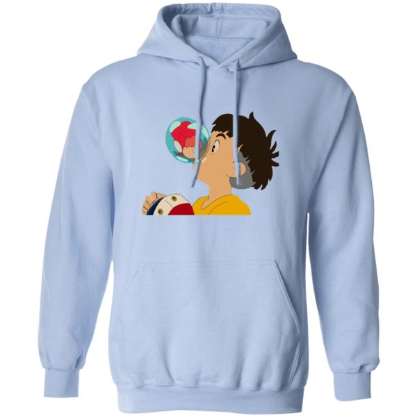 Ponyo Cosplay Ponyo Baby Fish - Ponyo The Kiss Hoodie-Apparel, Hoodie, ponyo, Ponyo Cosplay Ponyo Baby Fish