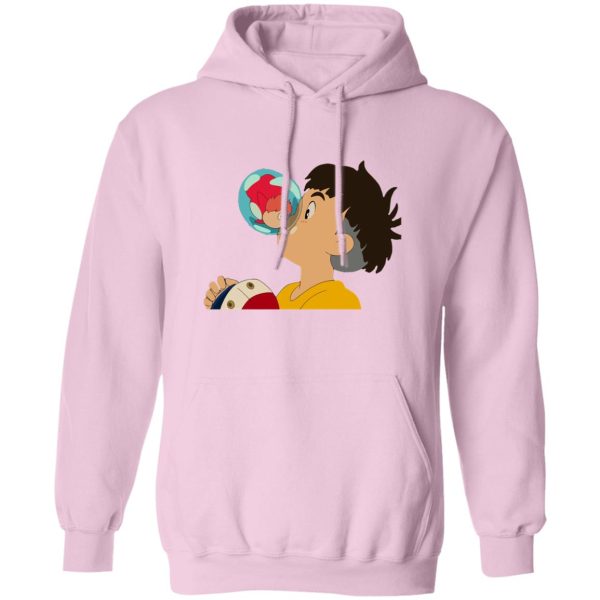 Ponyo Cosplay Ponyo Baby Fish - Ponyo The Kiss Hoodie-Apparel, Hoodie, ponyo, Ponyo Cosplay Ponyo Baby Fish