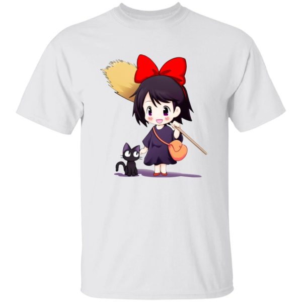 Kiki's Delivery Service Finger Figures - Kiki’s Delivery Service Chibi T Shirt-Apparel, Kiki's Delivery Service, Kiki's Delivery Service Finger Figures, Tshirt