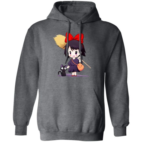 Movie Kiki's Delivery Service - Kiki’s Delivery Service Chibi Hoodie-Apparel, Hoodie, Kiki's Delivery Service, Movie Kiki's Delivery Service