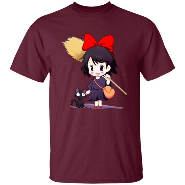 Kiki's Delivery Service Finger Figures - Kiki’s Delivery Service Chibi T Shirt-Apparel, Kiki's Delivery Service, Kiki's Delivery Service Finger Figures, Tshirt