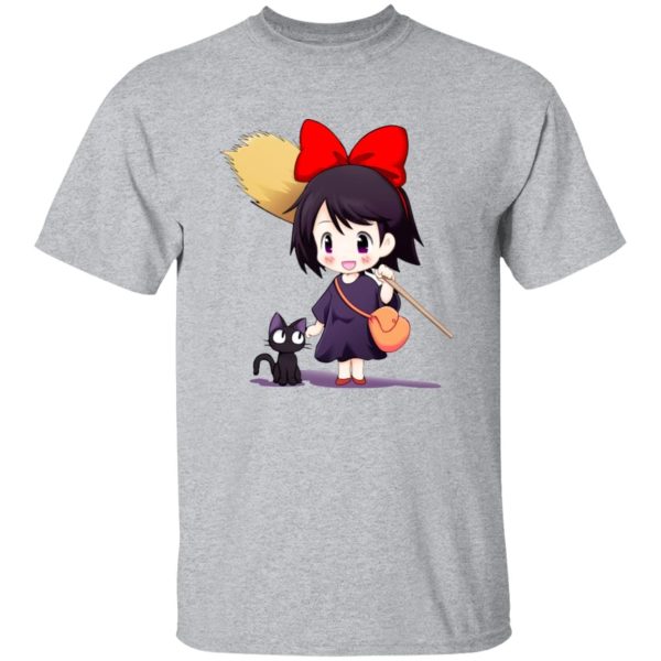 Kiki's Delivery Service Finger Figures - Kiki’s Delivery Service Chibi T Shirt-Apparel, Kiki's Delivery Service, Kiki's Delivery Service Finger Figures, Tshirt