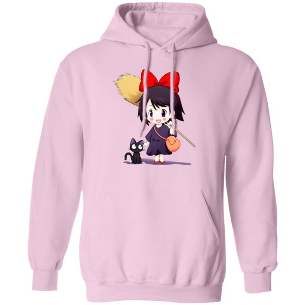 Movie Kiki's Delivery Service - Kiki’s Delivery Service Chibi Hoodie-Apparel, Hoodie, Kiki's Delivery Service, Movie Kiki's Delivery Service