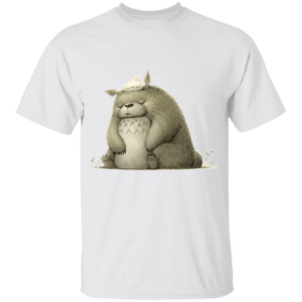 Totoro Bed - The Fluffy Totoro T Shirt for Kid-Totoro Bed