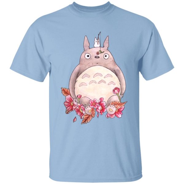 Satsuki Totoro - Totoro – flower fishing T Shirt for Kid-Satsuki Totoro