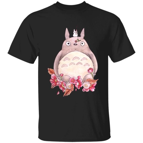 Satsuki Totoro - Totoro – flower fishing T Shirt for Kid-Satsuki Totoro