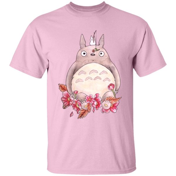 Satsuki Totoro - Totoro – flower fishing T Shirt for Kid-Satsuki Totoro