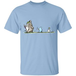 Totoro Cartoon Movie - Totoro Family Parade T Shirt for Kid-Totoro Cartoon Movie