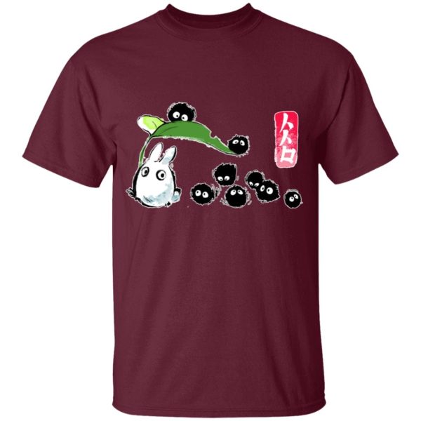 Totoro Restaurant - Mini Totoro and the Soot Balls T Shirt for Kid-Totoro Restaurant