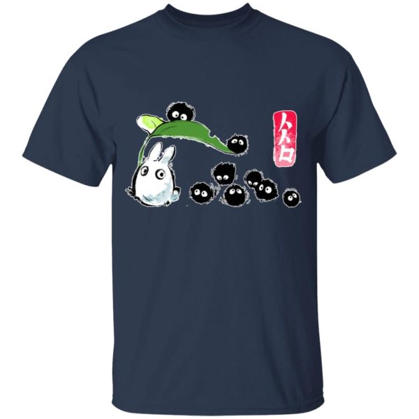 Totoro Restaurant - Mini Totoro and the Soot Balls T Shirt for Kid-Totoro Restaurant