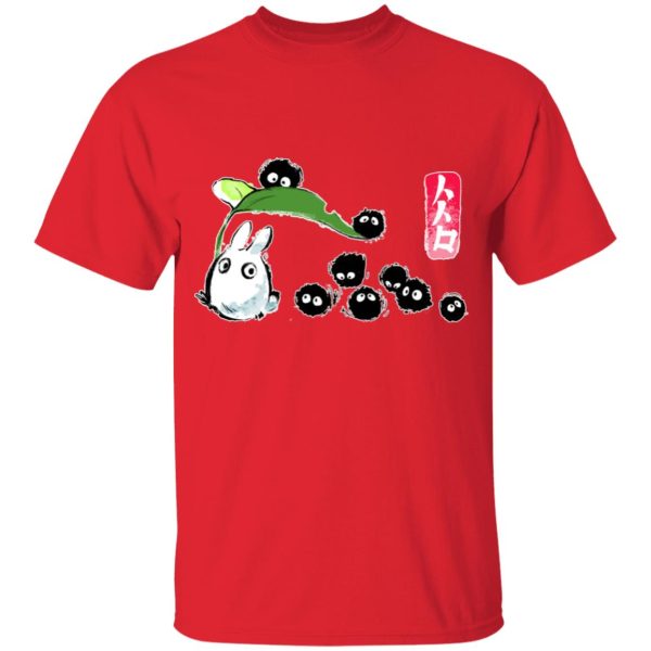 Totoro Restaurant - Mini Totoro and the Soot Balls T Shirt for Kid-Totoro Restaurant