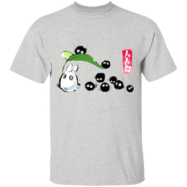 Totoro Restaurant - Mini Totoro and the Soot Balls T Shirt for Kid-Totoro Restaurant