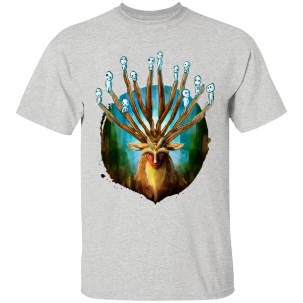 Anime Film Princess Mononoke - Princess Mononoke – Shishigami and The Tree Spirit T Shirt for Kid-Anime Film Princess Mononoke