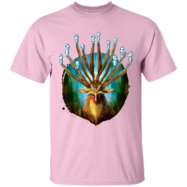 Anime Film Princess Mononoke - Princess Mononoke – Shishigami and The Tree Spirit T Shirt for Kid-Anime Film Princess Mononoke