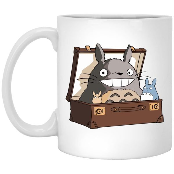 Caballito De Totora Png - Totoro in the Chest Mug-Caballito De Totora Png, House Decor, Mug, My Neighbor Totoro