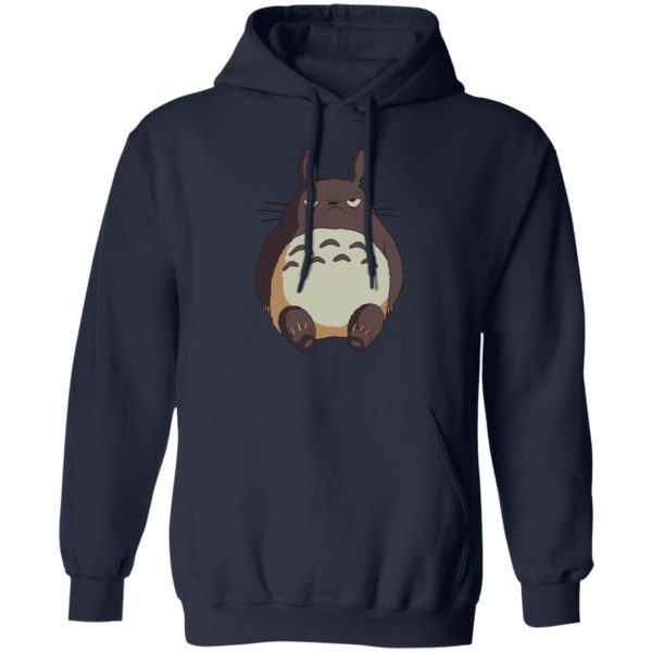 My Neighbor Totoro - Angry Totoro Hoodie-Apparel, Hoodie, My Neighbor Totoro