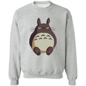 My Neighbor Totoro Japanese - Angry Totoro Sweatshirt-Apparel, My Neighbor Totoro, My Neighbor Totoro Japanese, Sweatshirt