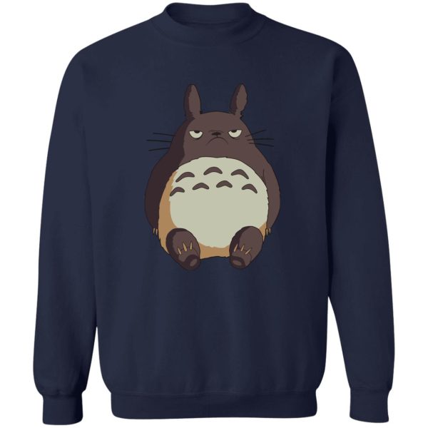 My Neighbor Totoro Japanese - Angry Totoro Sweatshirt-Apparel, My Neighbor Totoro, My Neighbor Totoro Japanese, Sweatshirt