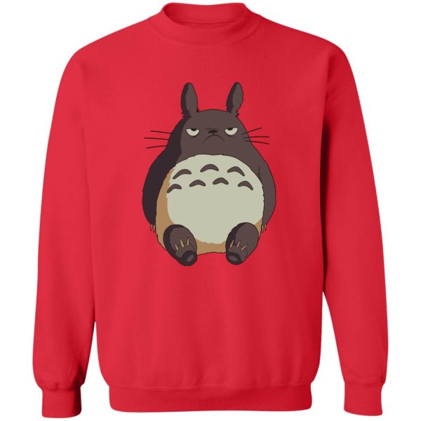 My Neighbor Totoro Japanese - Angry Totoro Sweatshirt-Apparel, My Neighbor Totoro, My Neighbor Totoro Japanese, Sweatshirt