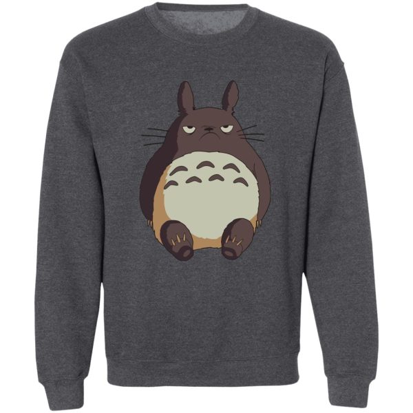 My Neighbor Totoro Japanese - Angry Totoro Sweatshirt-Apparel, My Neighbor Totoro, My Neighbor Totoro Japanese, Sweatshirt