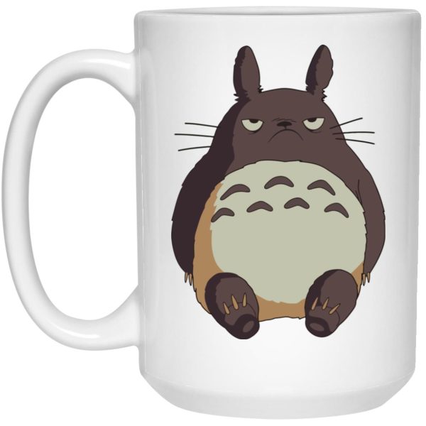 My Neighbor Totoro Meaning - Angry Totoro Mug-House Decor, Mug, My Neighbor Totoro, My Neighbor Totoro Meaning