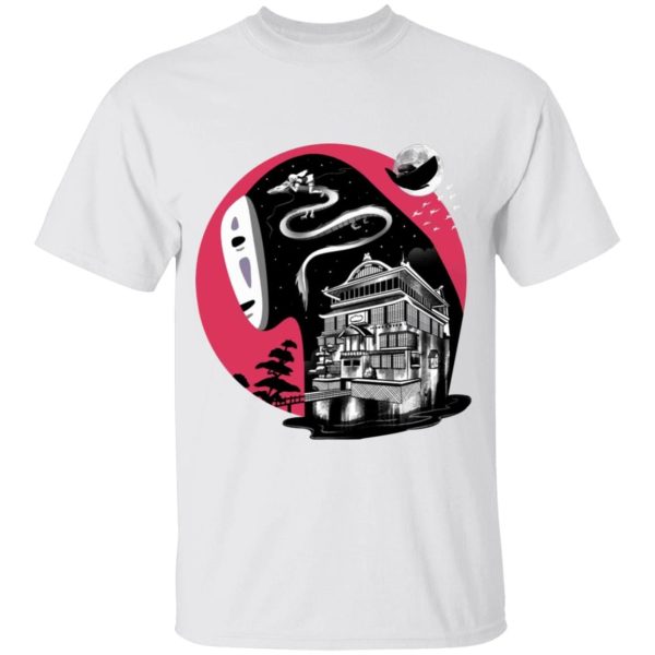 Chihiro From Spirited Away - Spirit Away Kaonashi No Face T Shirt for Kid-Chihiro From Spirited Away