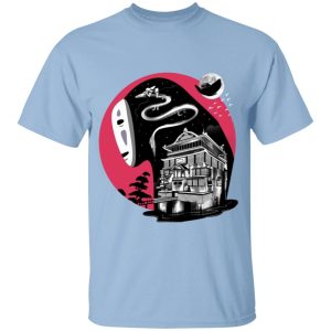 Chihiro From Spirited Away - Spirit Away Kaonashi No Face T Shirt for Kid-Chihiro From Spirited Away