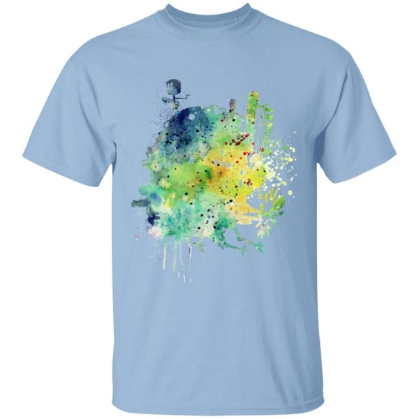 Howl's Moving Castle In Theaters - Howl’s Moving Castle Colorful Castle T Shirt for Kid-Howl's Moving Castle In Theaters