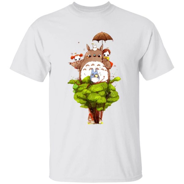 Studio Ghibli My Neighbor Totoro - My Neighbor Totoro Characters cartoon Style T Shirt for Kid-Studio Ghibli My Neighbor Totoro