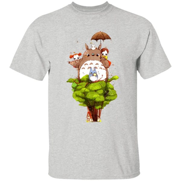 Studio Ghibli My Neighbor Totoro - My Neighbor Totoro Characters cartoon Style T Shirt for Kid-Studio Ghibli My Neighbor Totoro