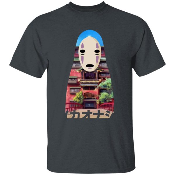 Dragon In Spirited Away - Spirited Away Kaonashi Cutout Colorful T Shirt for Kid-Dragon In Spirited Away