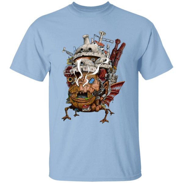 Howl's Moving Castle Series - Howl’s Moving Castle – Smoking T Shirt for Kid-Howl's Moving Castle Series