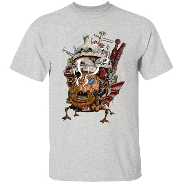 Howl's Moving Castle Series - Howl’s Moving Castle – Smoking T Shirt for Kid-Howl's Moving Castle Series