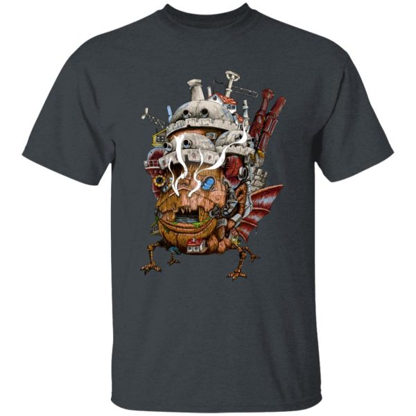 Howl's Moving Castle Series - Howl’s Moving Castle – Smoking T Shirt for Kid-Howl's Moving Castle Series