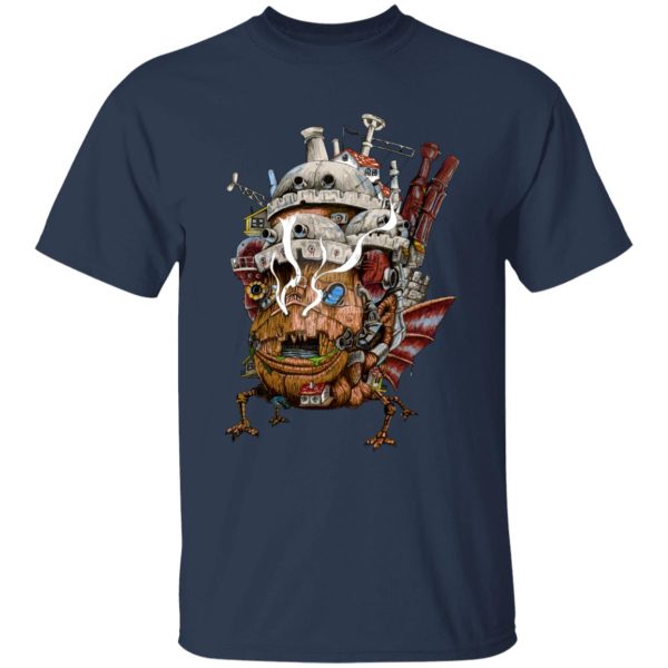 Howl's Moving Castle Series - Howl’s Moving Castle – Smoking T Shirt for Kid-Howl's Moving Castle Series